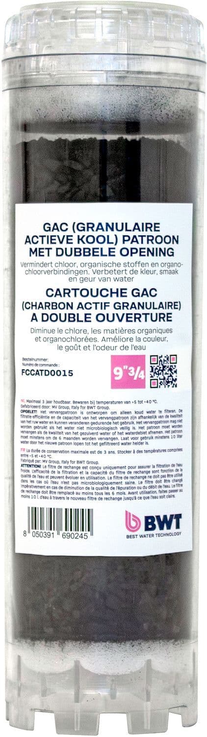 CARTOUCHE 5 µM CHARBON ACTIF POUR FILTRE PLUVIO BWT <2015