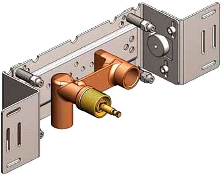 INB.STOPKRAAN+VASTE AANSLUITING VOLA  1/2"