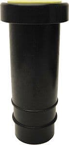 Pe uitzetmof Geberit met dichting 90MM