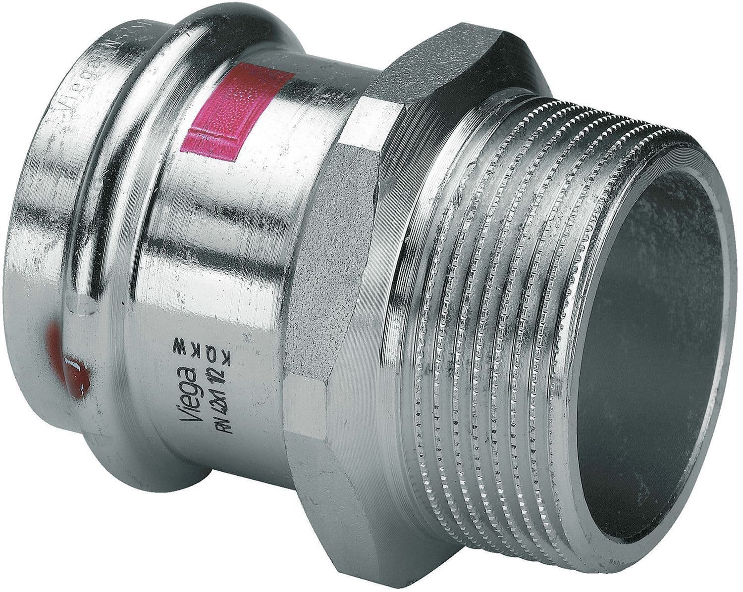 Puntstuk 15MM 1/2"M prestabo Viega