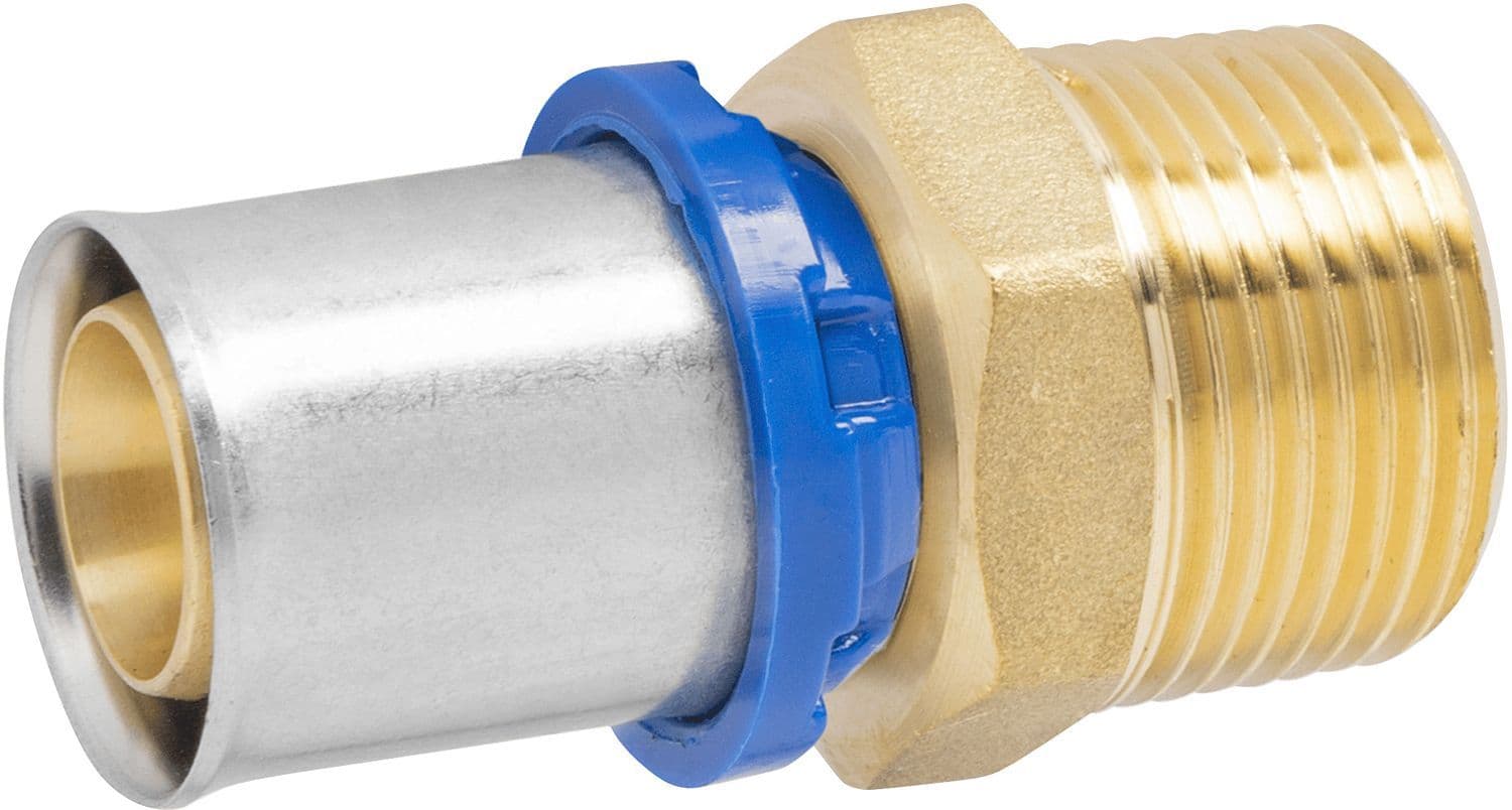 Raccord 26MM-4/4"M ALUPEX