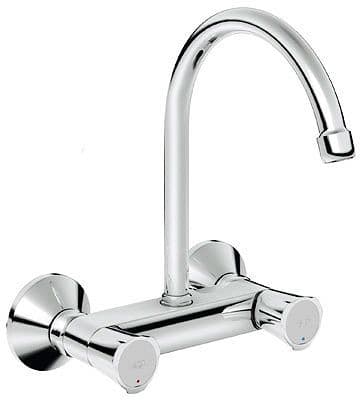 2GREEPS Mengkraan keuken Costa Grohe bek boven 18,2CM chroom