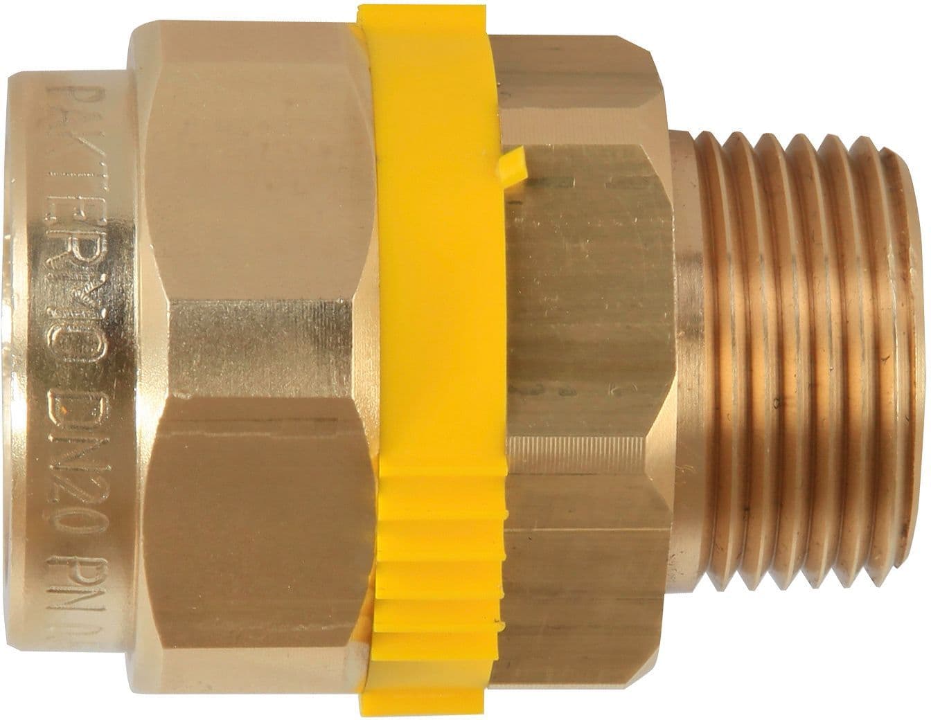 PLT gas Puntstuk paktermo DN15-1/2"M