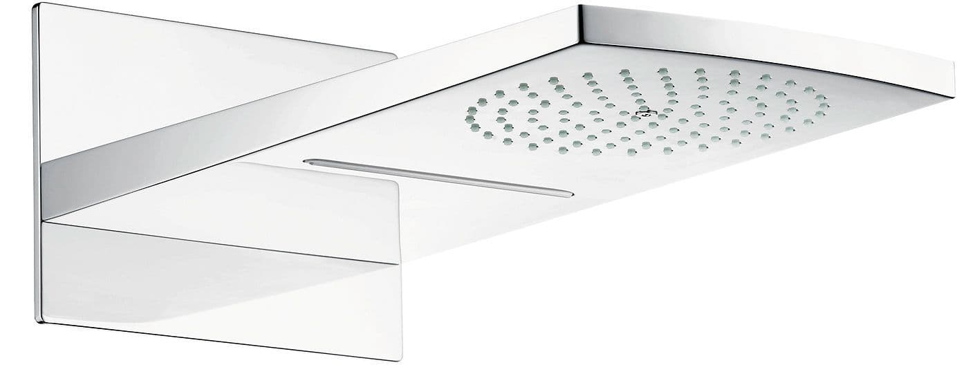 Hoofddouche Raindance rainfall 180 air 2JET Hansgrohe muur chroom