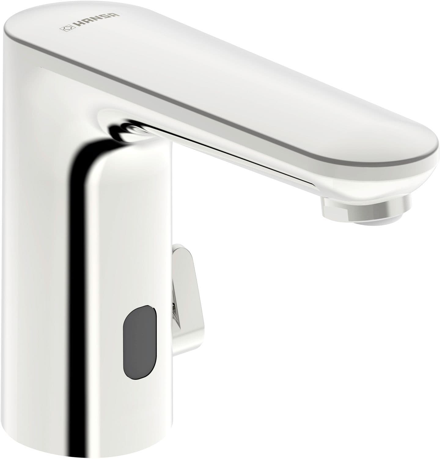 Elektronische lavabo mengkraan hansaelectra 230V Bluetooth chroom