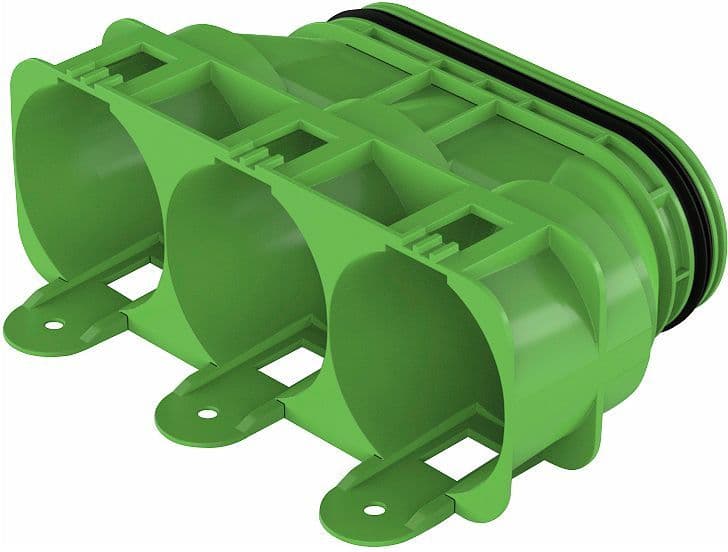 Koppeling DucoFlex rond 3X D75 Duco