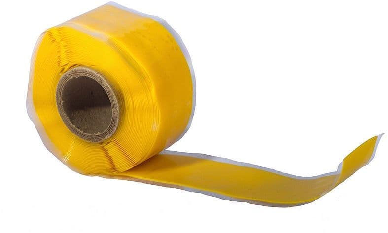 PLT gas zelfvulkaniserende tape Geel 25MM-3M