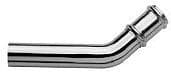 Siphon coude architec DURAV.45° chrome
