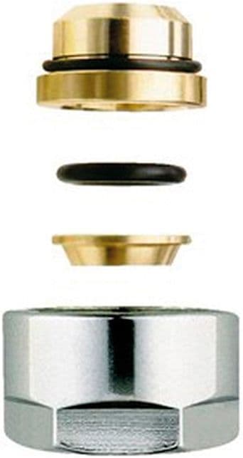 Knelkoppeling Honeywell RK buis M24-15MM chr