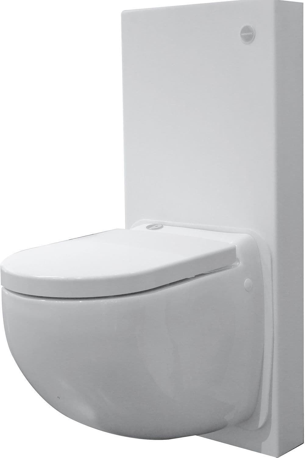 Wc suspendu Siege et broyeur avec box de montage inclus sanicompact Comfort box blanc
