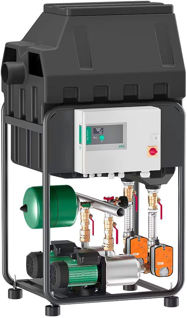 Système de récupération des eaux de pluie Wilo AF150LSP205/EC
