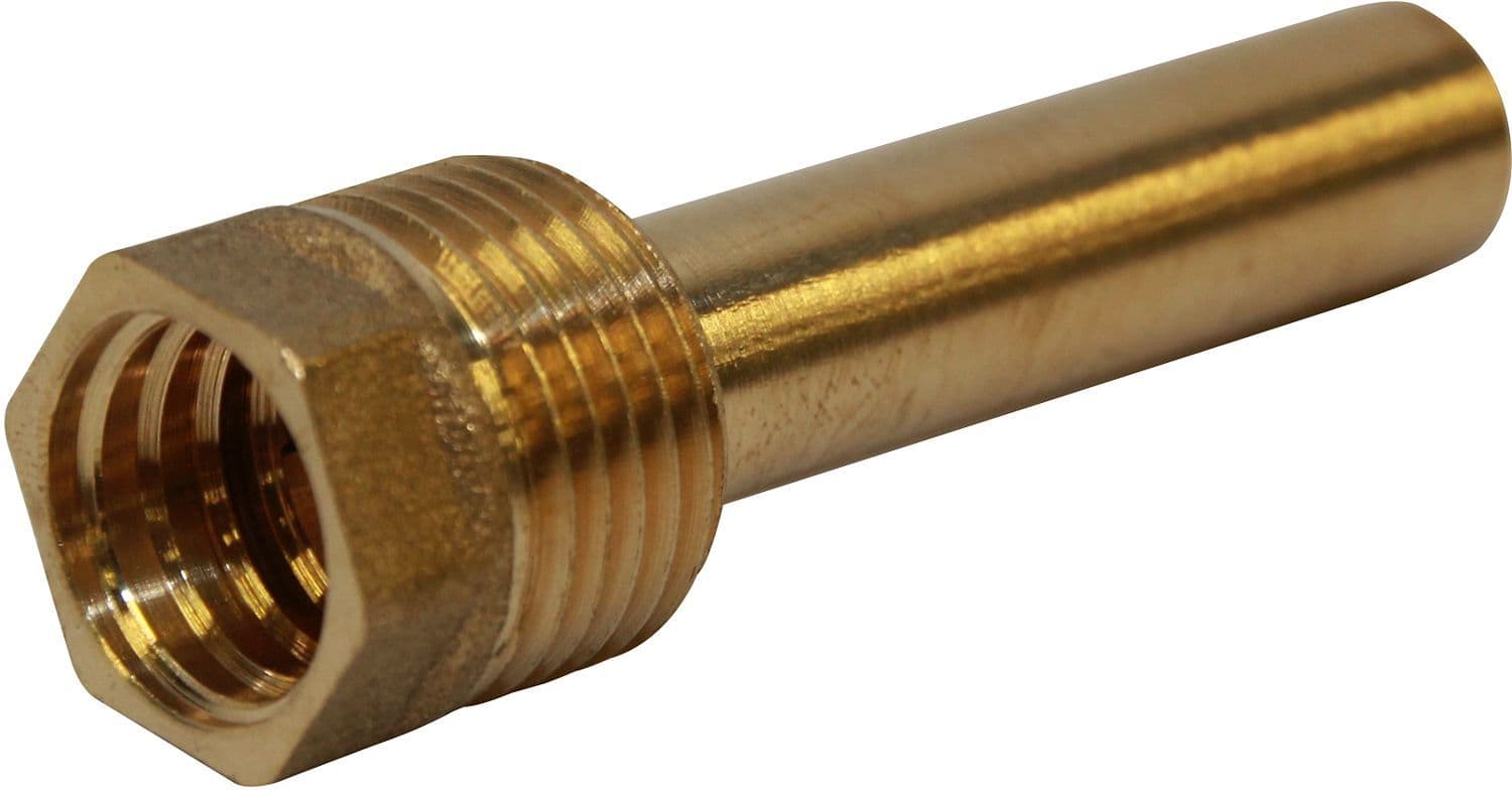 Messing huls bulb 10CM lang