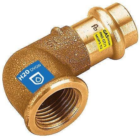 Elleboog 22MM - 3/4"F frabopress securfrabo combi