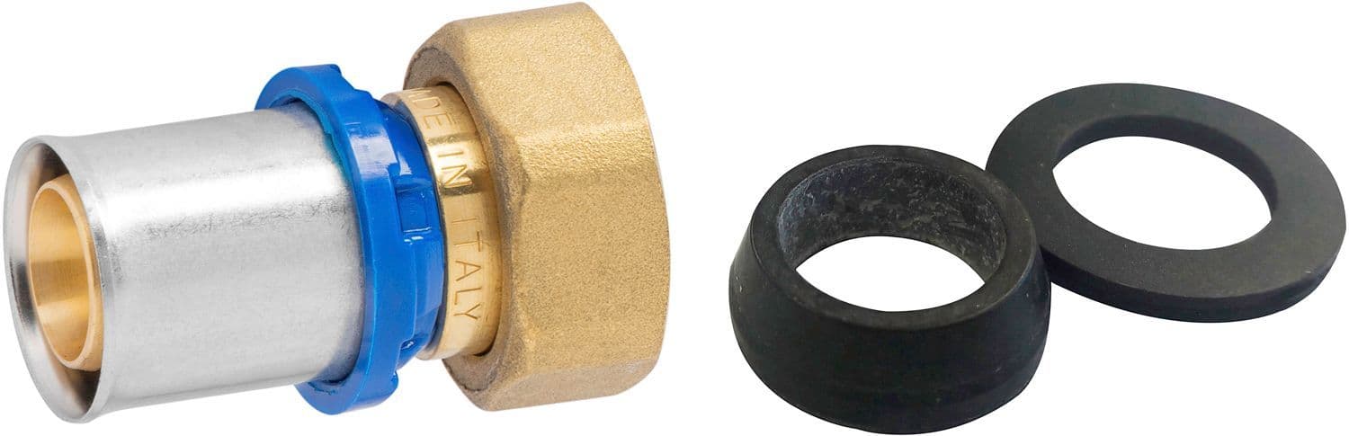 Demi raccord 16MM-1/2"F ALUPEX