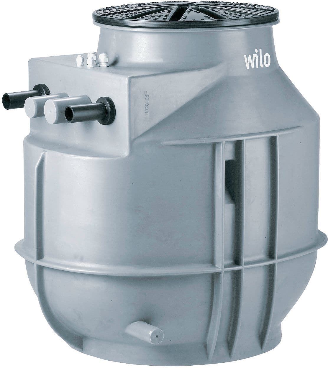 Pompput met 1 pomp drainlift WS40E mono-fasig Wilo 255L
