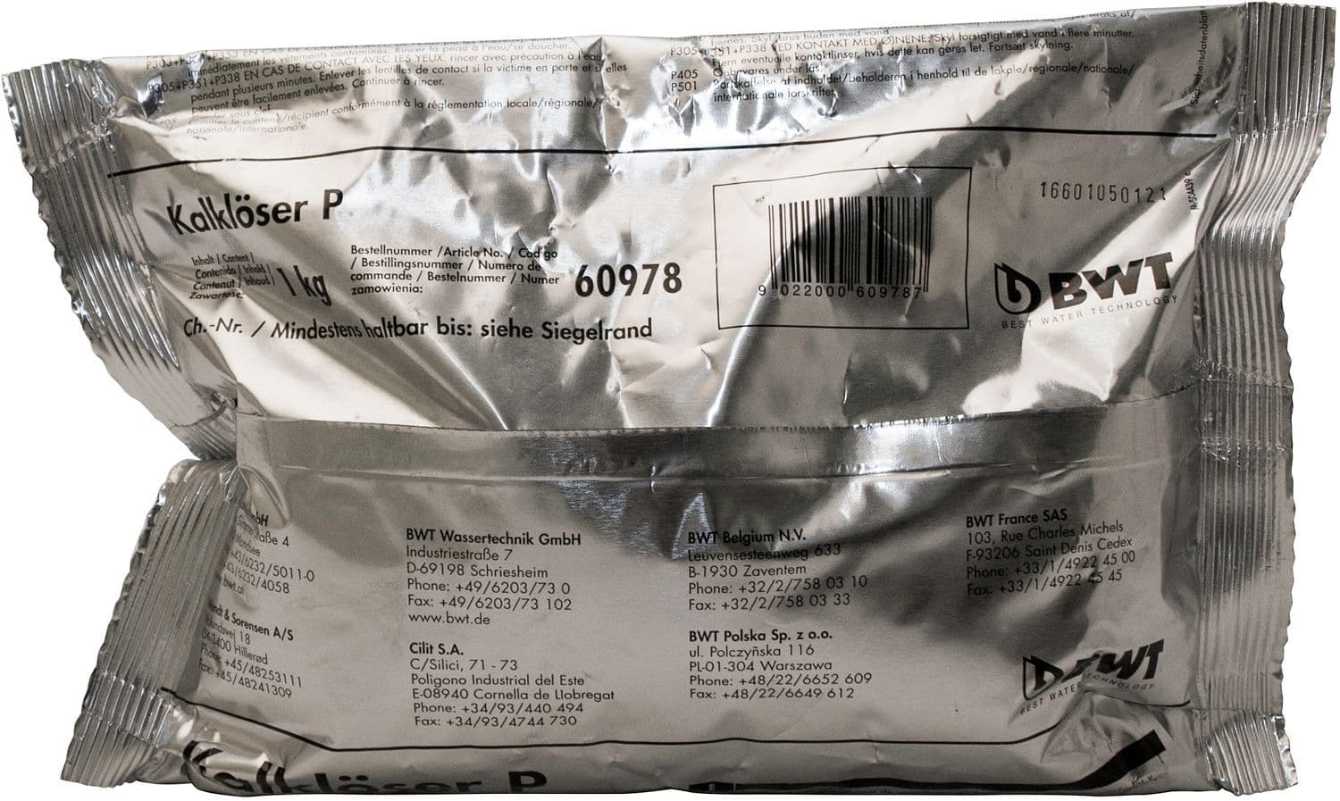 Kalkloser voor L1500 BWT set 5X 1KG