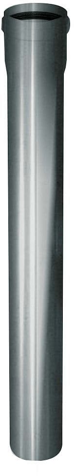 Uniflow buis 80MM 1000MM inox