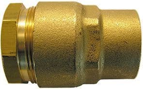 UO Koppeling pl/yf normaal 3/4"F bsn