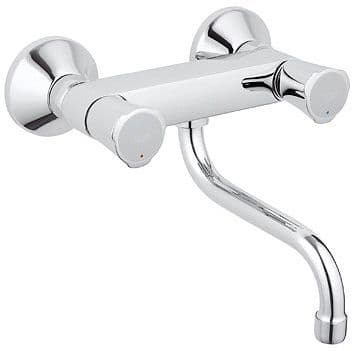 Melangeur cuisine Costa Grohe bec en-dessous 20CM chrome