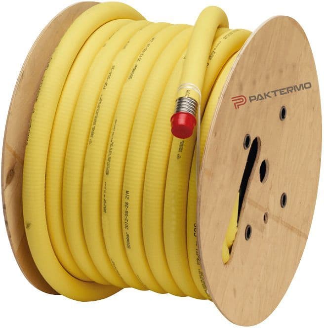 PLT gasflexibel paktermo DN20 (3/4") per rol Van 300M