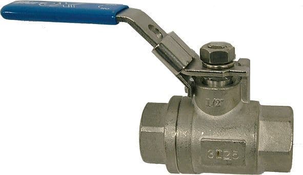 Bolkraan inox A4 1/2" ff