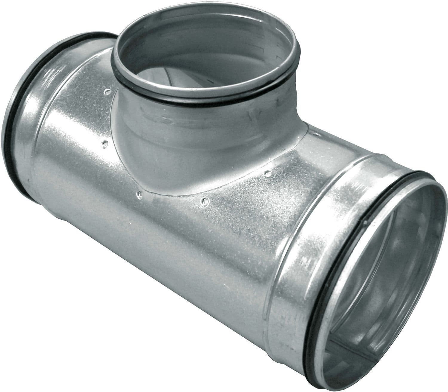 Spiral-d galva reduction T pour ventilation 150-125-150MM