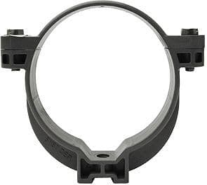 PVC beugel fixo Donkergrijs 100MM M7
