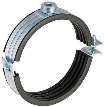 Pe silent beugel +moer Geberit 1/2" 63MM
