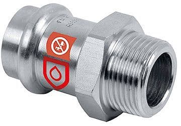 Puntstuk M 22MM-3/4" C-staal frabo