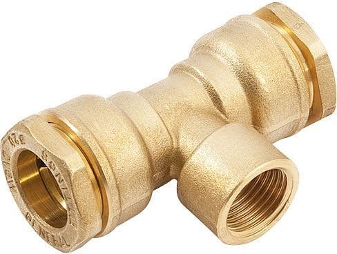 T Voor HDPE 25MM-3/4"F-25MM