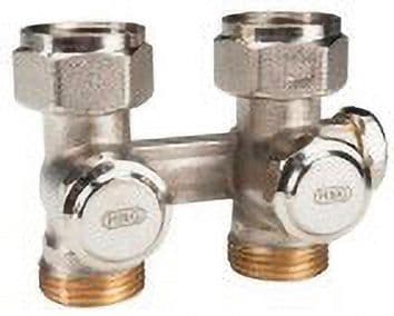 H-BLOK 1-PIJP/2-PIJP HONEYWELL RECHT 3/4"EK