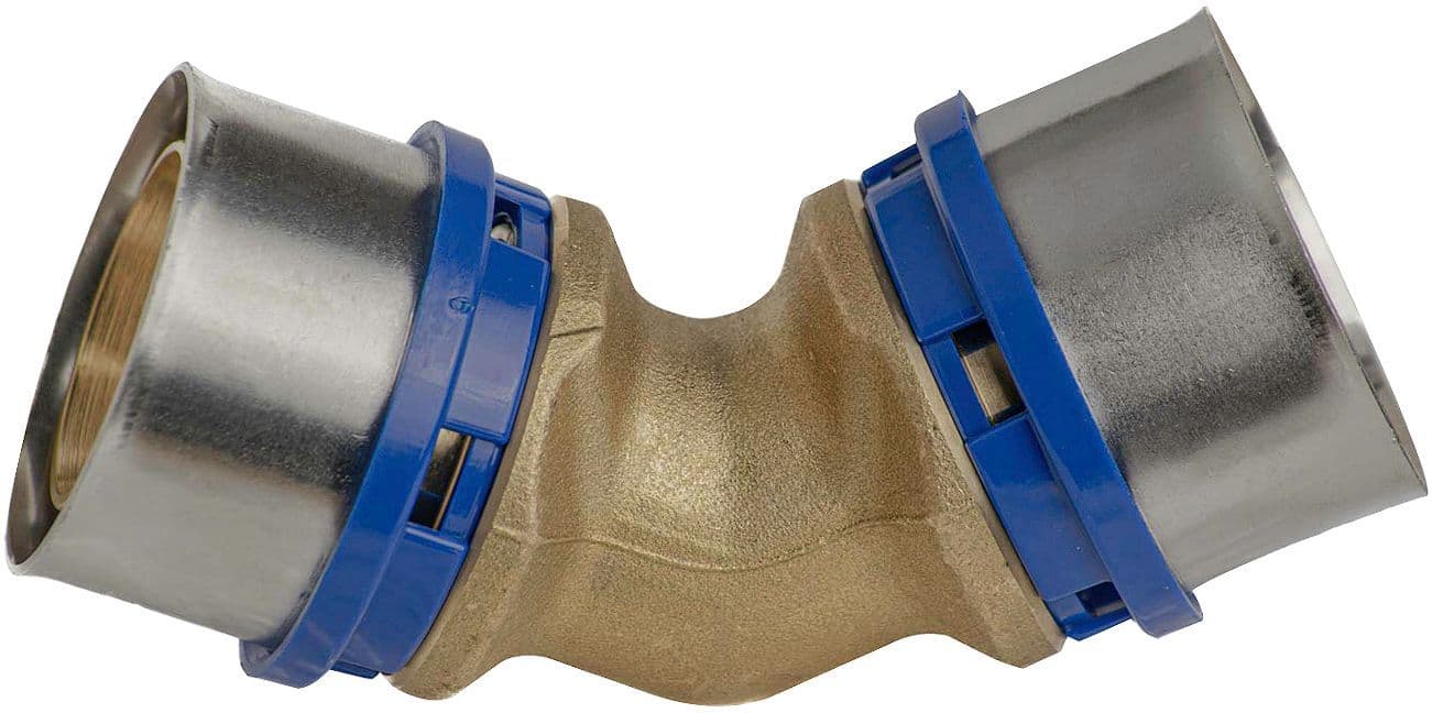 Elleboog 45° 63MM ALUPEX