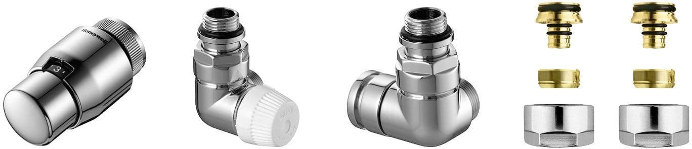SET HONEYWELL DESIGN DUBBEL HAAKS LINKS CHR M24-16X2
