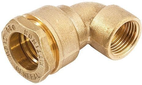 Elleboog voor HDPE 25MM-3/4"F