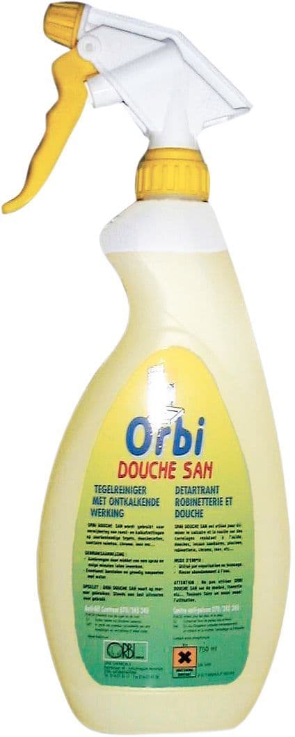 Ontkalker v.douche+tegel spray 750ML