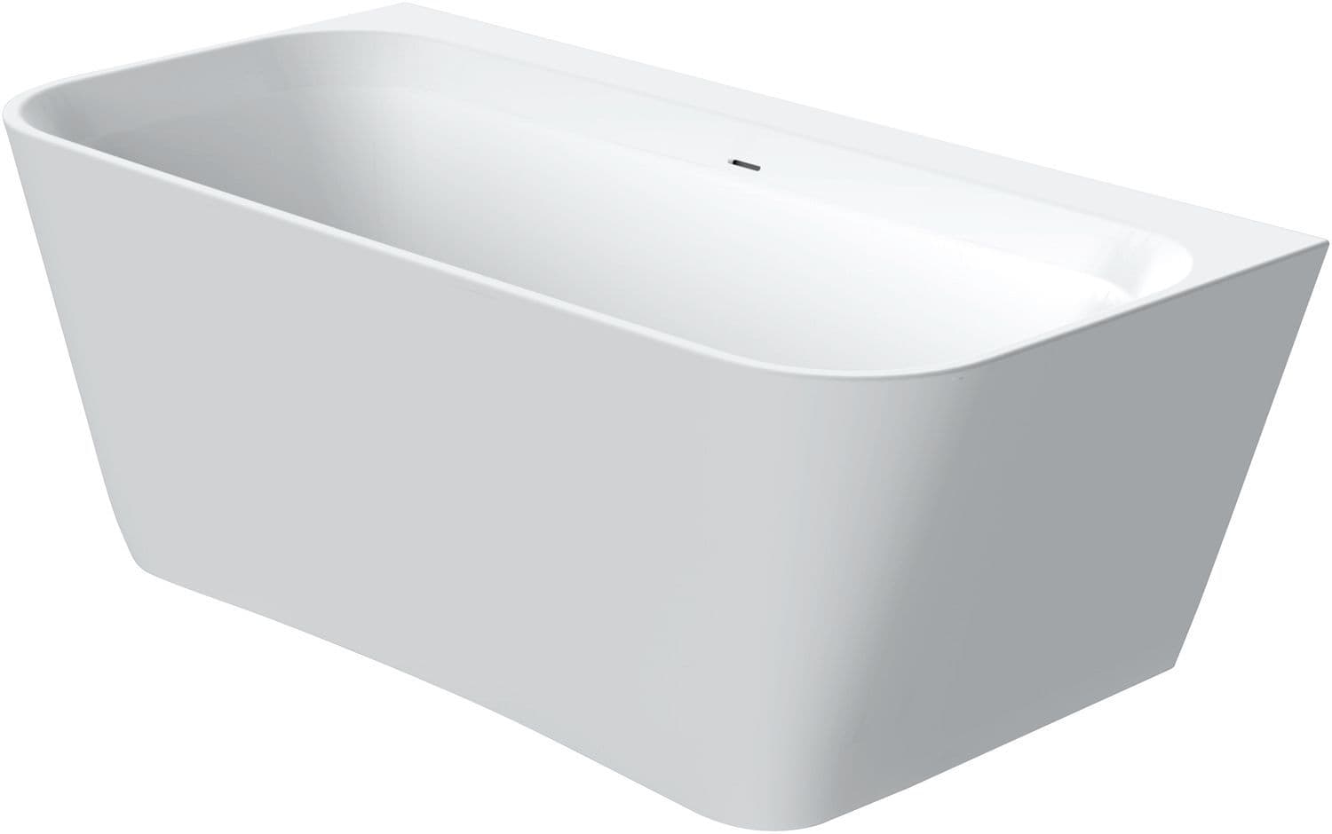 Bad+sifon+klik krepine 170X81 como back-to-wall xonyx mat wit