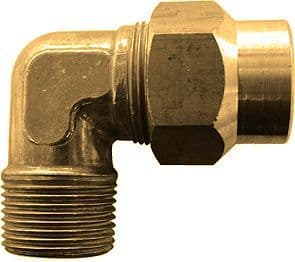Bikogas elleboog YK M 1/2"-15MM