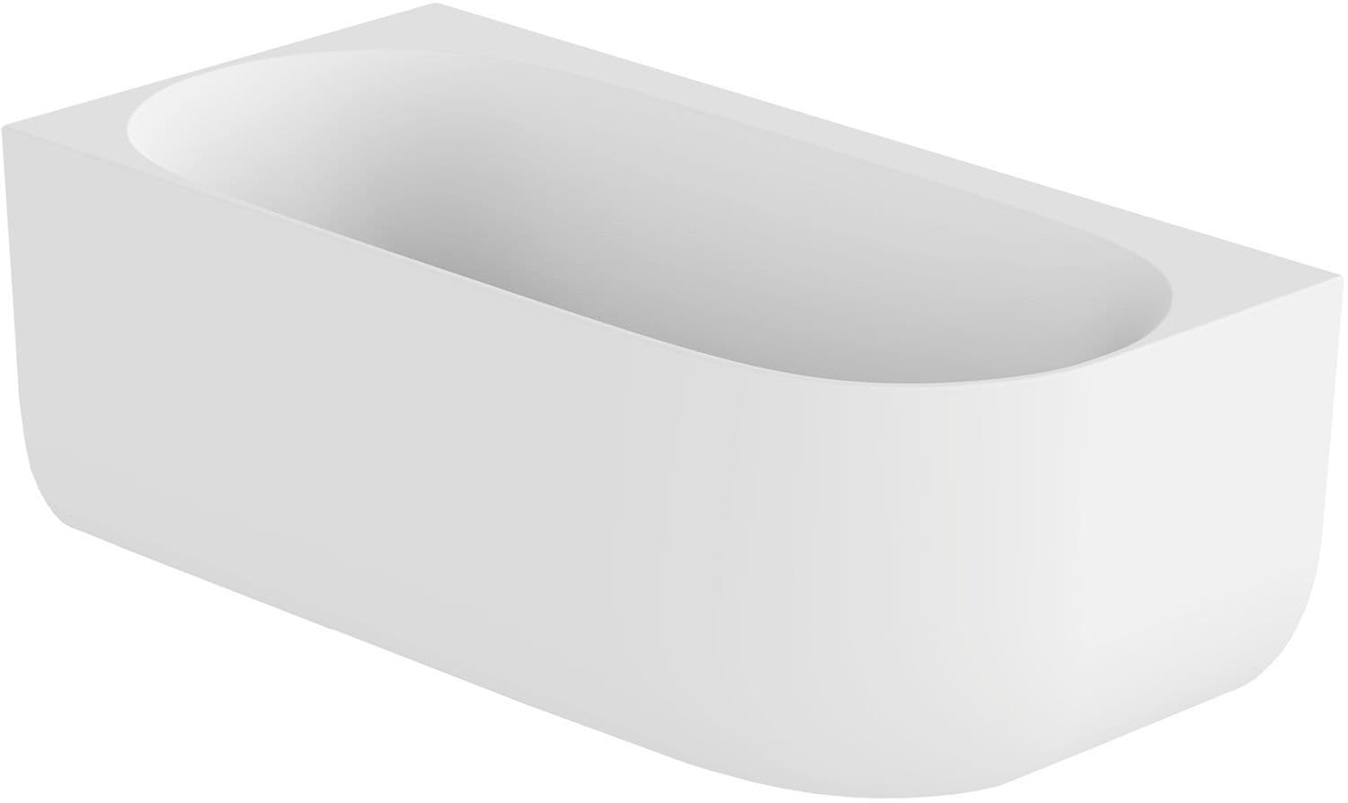 BAD 171X82X63 MARIN CORNER RECHTS XONYX MAT WIT