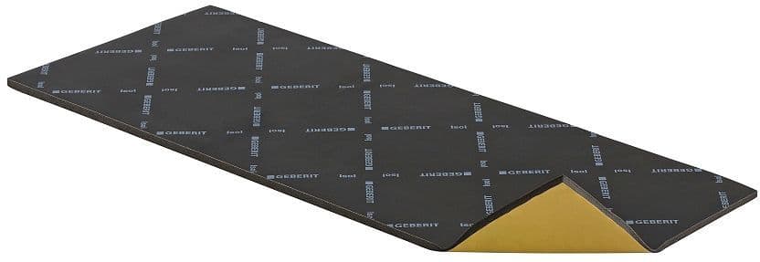 ISOL.GELUIDSISOLATIE LOODVRIJ ZELFKL.56/63MM GEBERIT