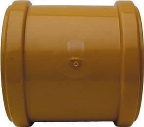 PVC steekmof riool 160MM rood/bruin