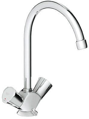 2GREEPS Mengkraan keuken Costa Grohe lage druk Chrome