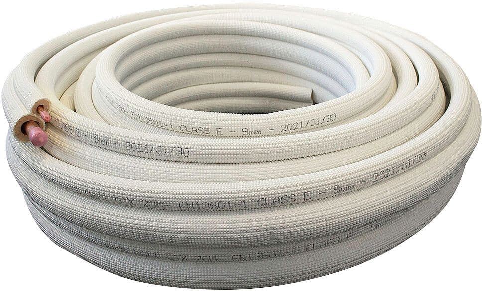 Duo RK geisoleerde koelleiding 3/8"-5/8" rol 20M