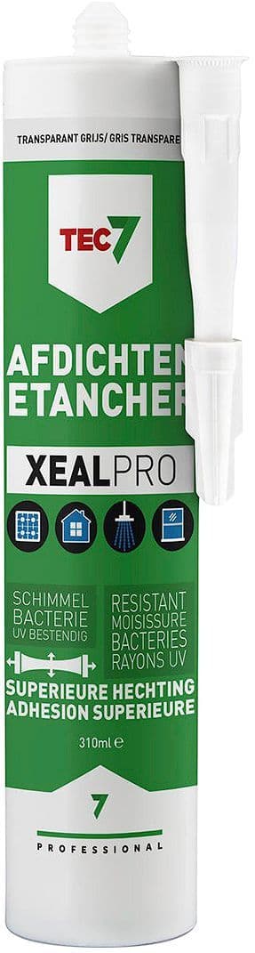 TEC7 XEALPRO 310ML TRANSPARANT GRIJS