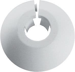 Klemrozet PVC srk wit 22MM