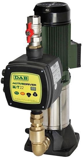 Drukverhoger met 1 pomp kvcx + active driver 45/120 Dab