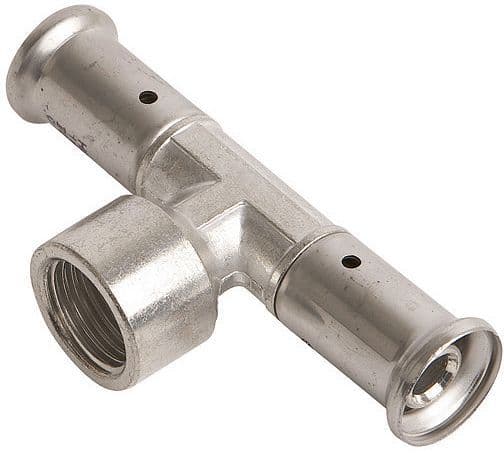 T 20-1/2"F-20MM Messing pers Henco