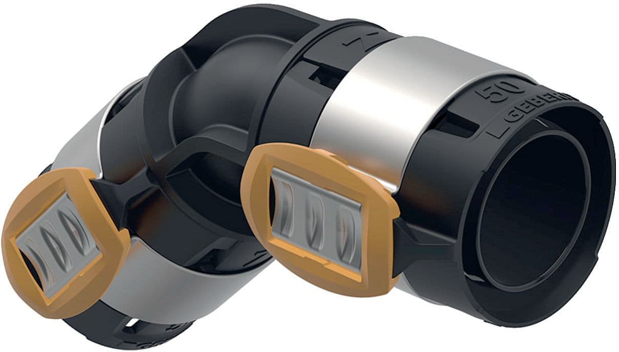 Elleboog 45° 63MM FlowFit Geberit