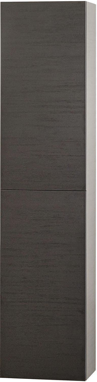 Colonne haute puro 2 portes 40CM Push-Open wenge
