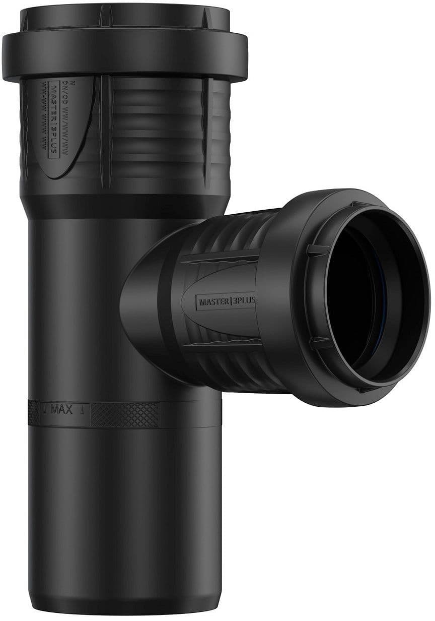 T PP 90°MFF 50-40MM Noir