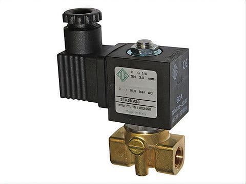 Electrovanne +fiche 1/4" kbvs